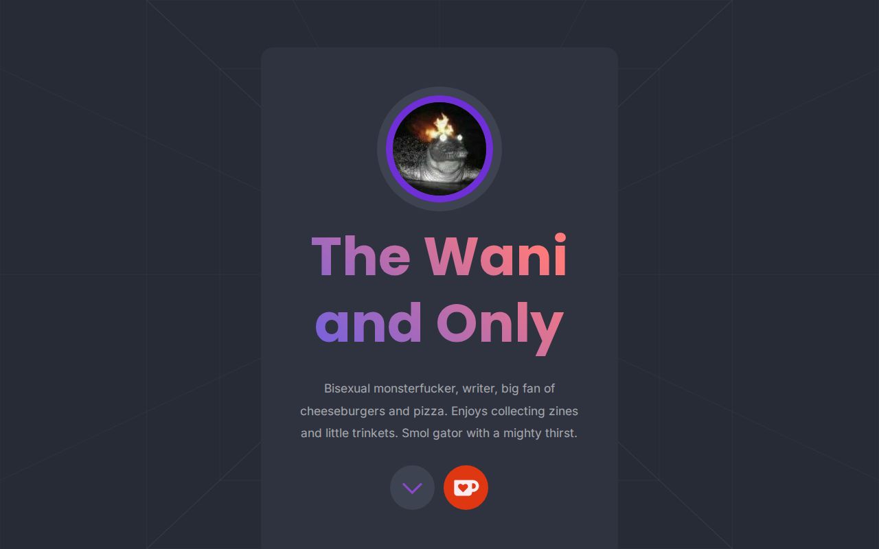Carrd profile picture for @wani
